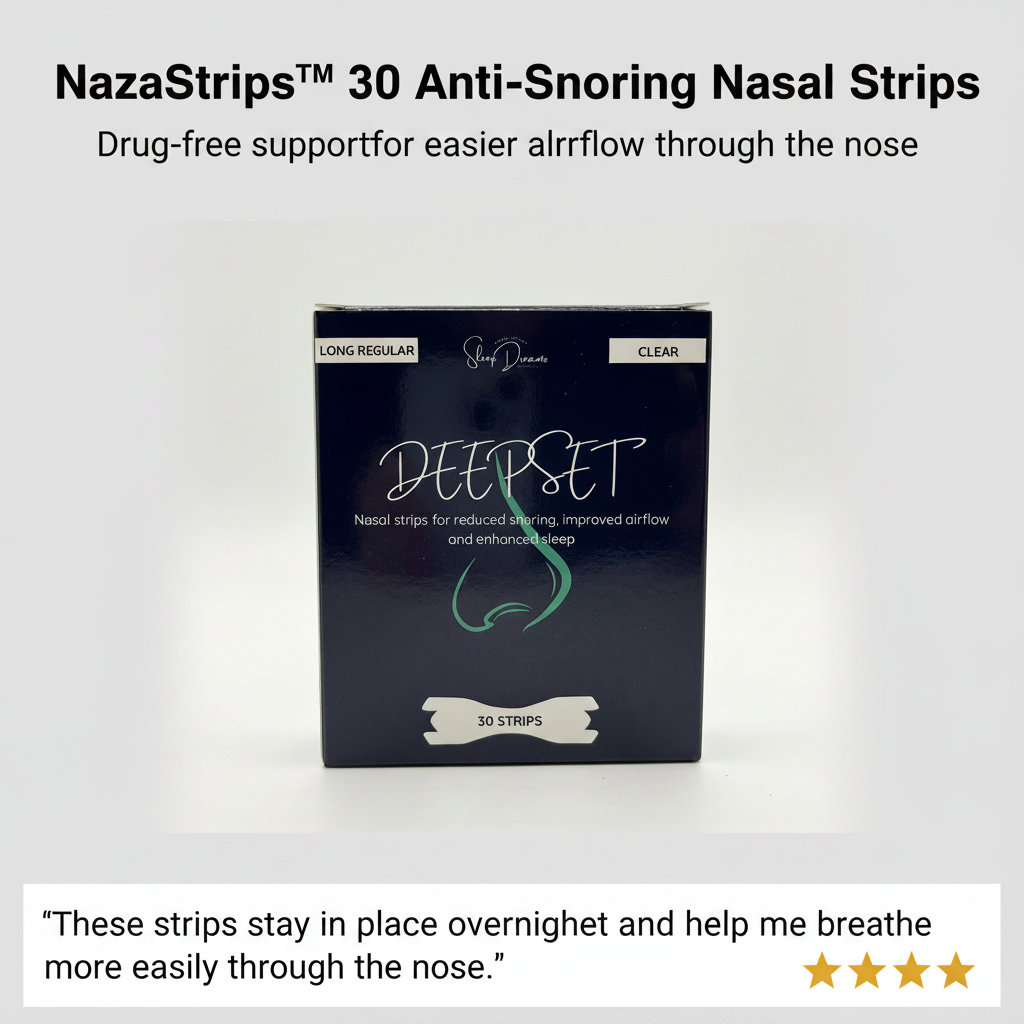 NazaStrips™ - 30 x Anti-Snoring Nasal Strips